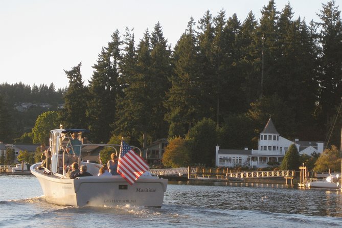 2 Hour Guided Boat Tour in Gig Harbor and Narrows Bridges - The Ex-Navy Boat Experience and the Best Seating Strategy for Hearing