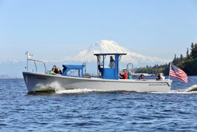 2 Hour Guided Boat Tour in Gig Harbor and Narrows Bridges