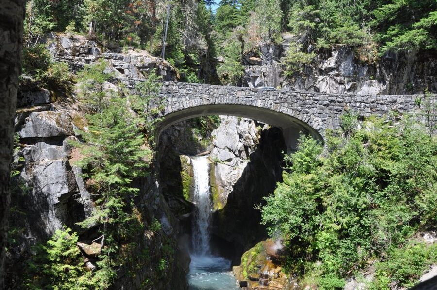 From Seattle: Customized Mount Rainier Tour - After Paradise: Myrtle Falls, Reflection Lake, Longmire, and a surprising sculpture stop