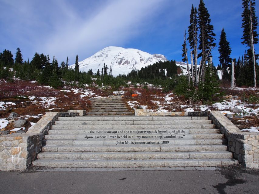 From Seattle: Mount Rainier National Park Guided Tour - Lunch planning on the fly: buy it at local spots and keep moving