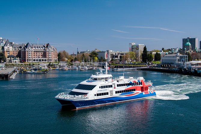 From Seattle: Round Trip by High Speed Ferry to Victoria, BC - Pier 69 to Victoria’s Inner Harbour, Fast and Practical