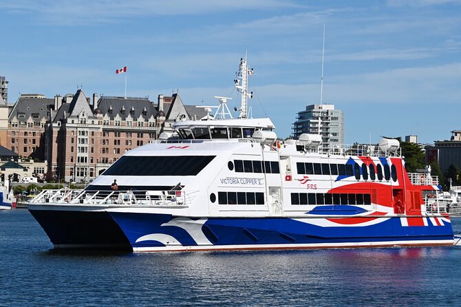 From Seattle: Round Trip by High Speed Ferry to Victoria, BC - Timing Math: How Much Time You Really Get in Victoria