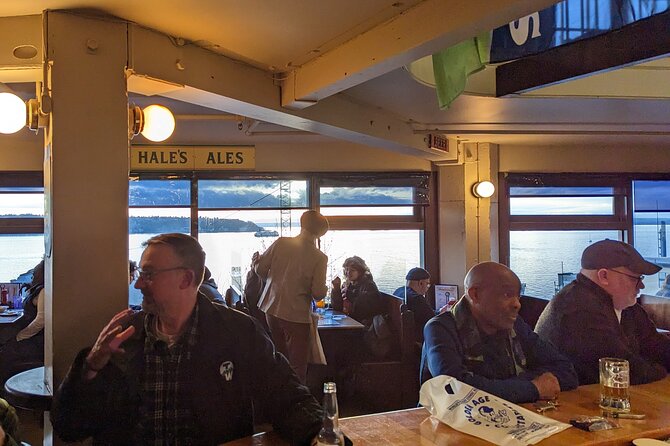 Happy Hour Tour of Pike Place Market - Stop 5: The Alibi Room across from the Gum Wall, pizza and a super cocktail