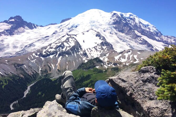 Mt. Rainier highlights - old forest, falls and glaciers - Waterfalls on the way: Narada Falls and Christine Falls