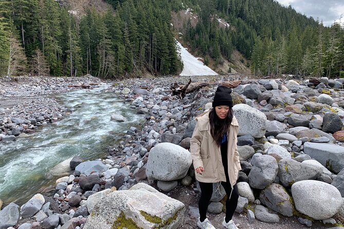 Mt. Rainier highlights - old forest, falls and glaciers - Reflection Lake: the iconic mirror, summer and winter differences
