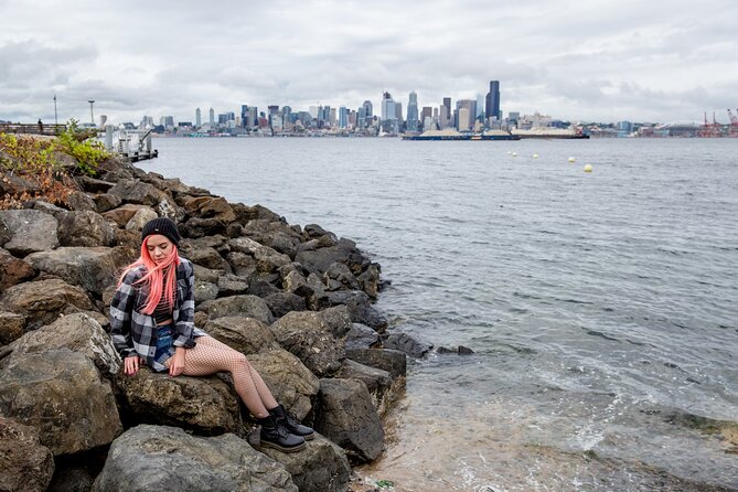 Private Vacation Photography Session with Photographer in Seattle - Pioneer Square: a strong backdrop for classic travel portraits