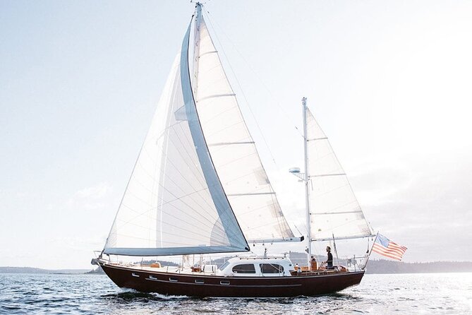 Sail Bainbridge Island & Seattle Waters - Luxury Classic Sailboat - Price and value: $475 per group for a truly private sail
