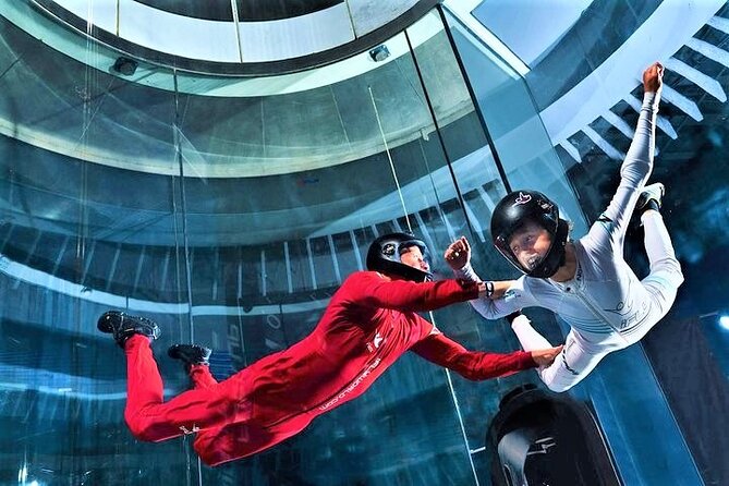 Seattle Indoor Skydiving Experience with 2 Flights & Personalized Certificate - Two 60-second flights in a wall-to-wall air column