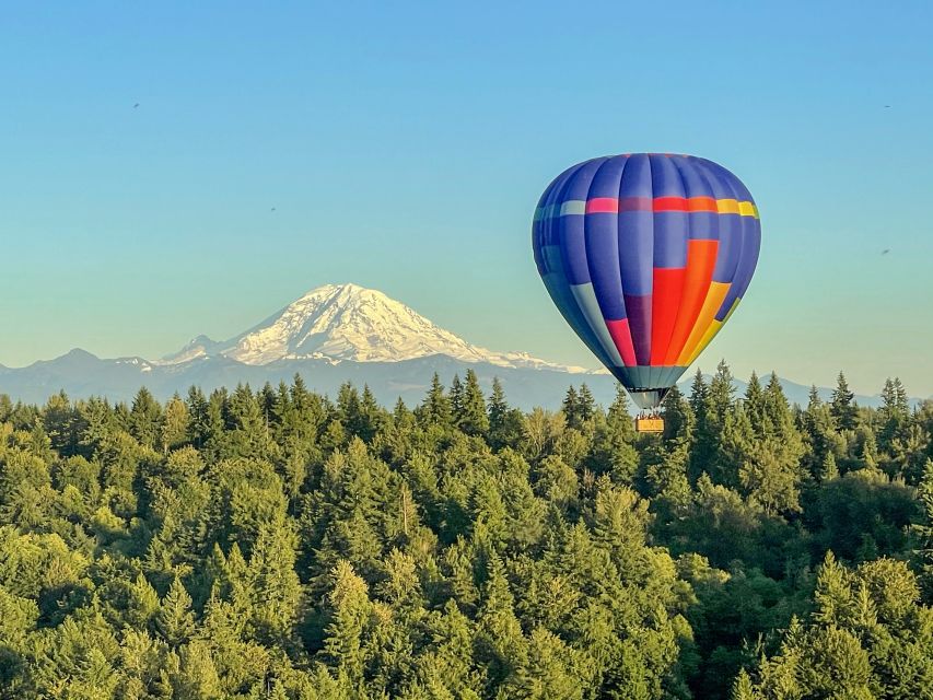 Seattle: Mt. Rainier Sunset Balloon Ride with Champagne - Key highlights you should care about