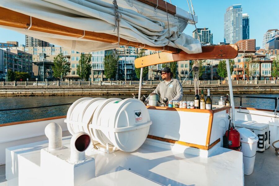 Seattle: Tall Sailboat Sunset Harbor Cruise - Sunset Over the Olympic Mountains: The Scenic Sweet Spot