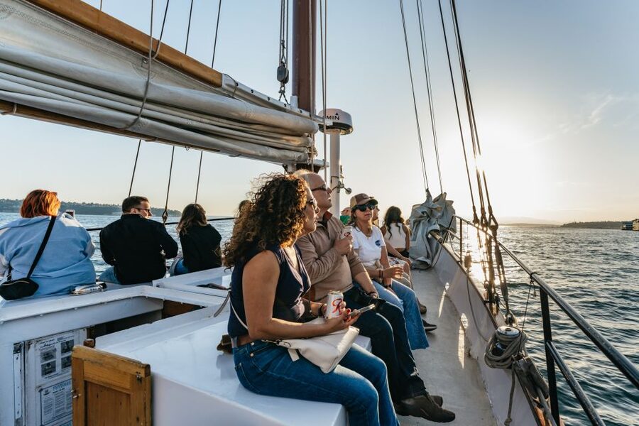 Seattle: Tall Sailboat Sunset Harbor Cruise - The Onboard Bar and Snacks: Budget for Drinks During the Golden Hour