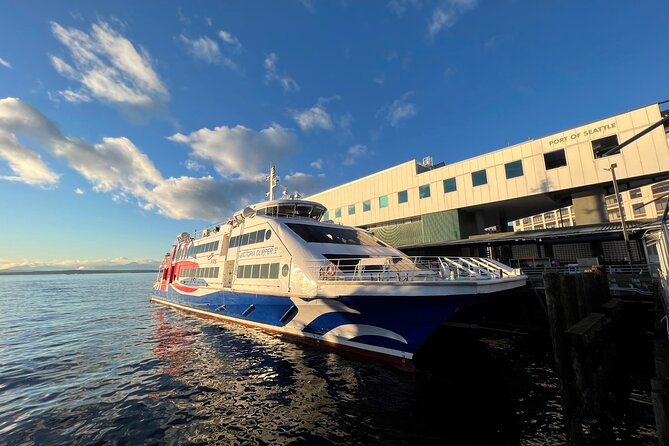 Seattle, WA to Victoria, BC High-Speed Passenger Ferry: ONE-WAY - Seating and Upgrades: Economy Included, Comfort Class Is the Pitch