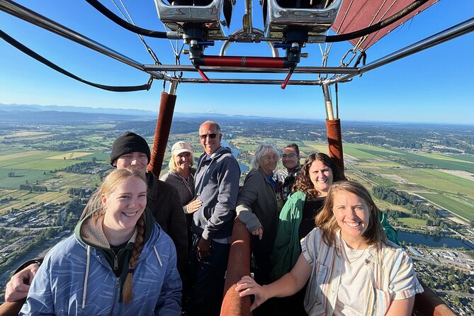 Sky bound Adventures Snohomish Sunrise Hot Air Balloon Ride - Pendant souvenir and after-flight celebration, how the trip lingers after you land