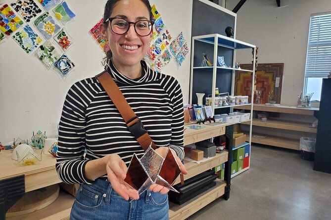 Stained Glass Magic Class in Everett - What you actually make: a small stained glass project you can hang